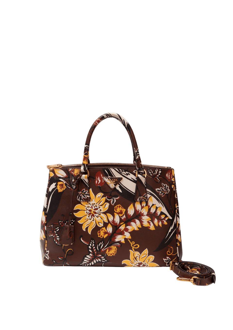 MEDIUM SAFFIANO LUX DOUBLE ZIP GALLERIA