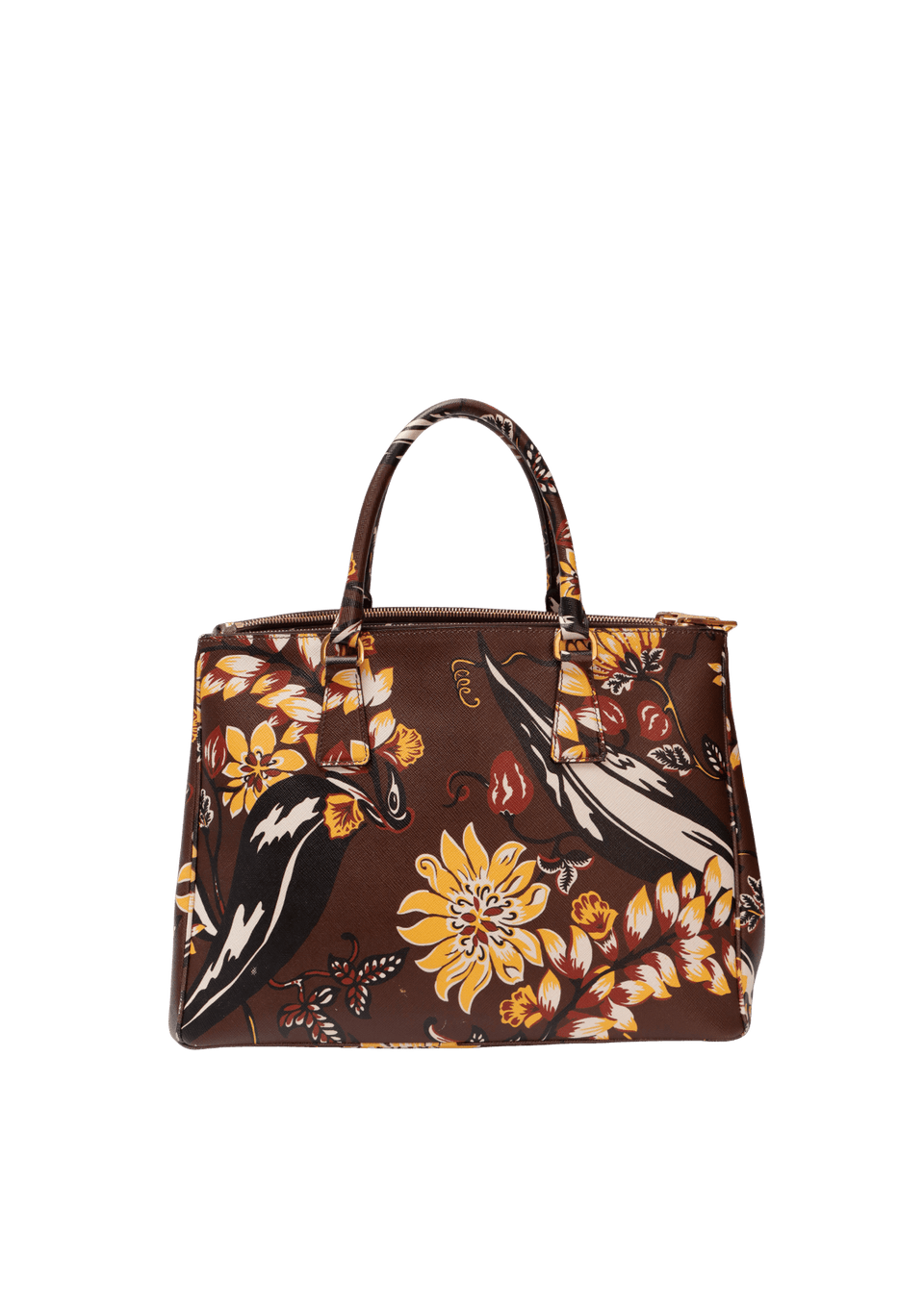 MEDIUM SAFFIANO LUX DOUBLE ZIP GALLERIA