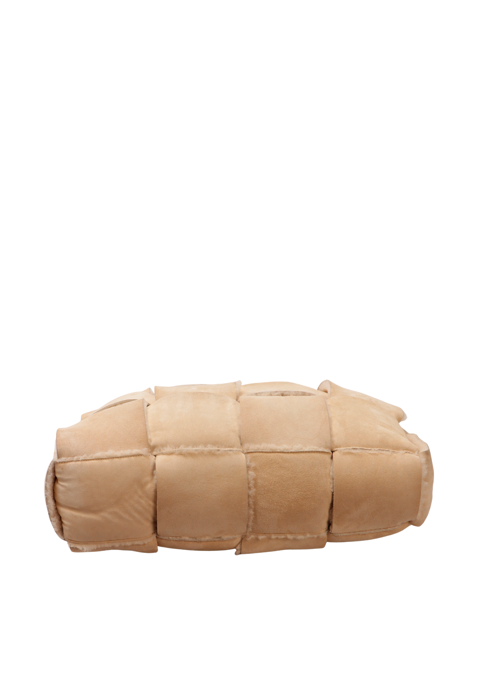 LARGE INTRECCIATO SHEARLING ARCO TOTE