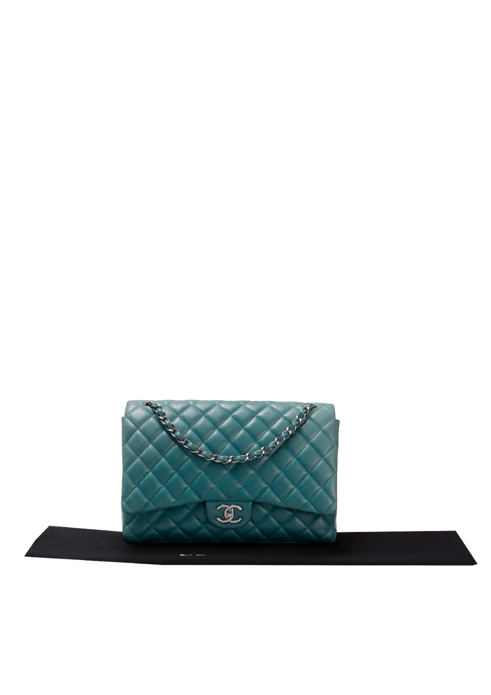 MAXI CLASSIC DOUBLE FLAP LAMBSKIN