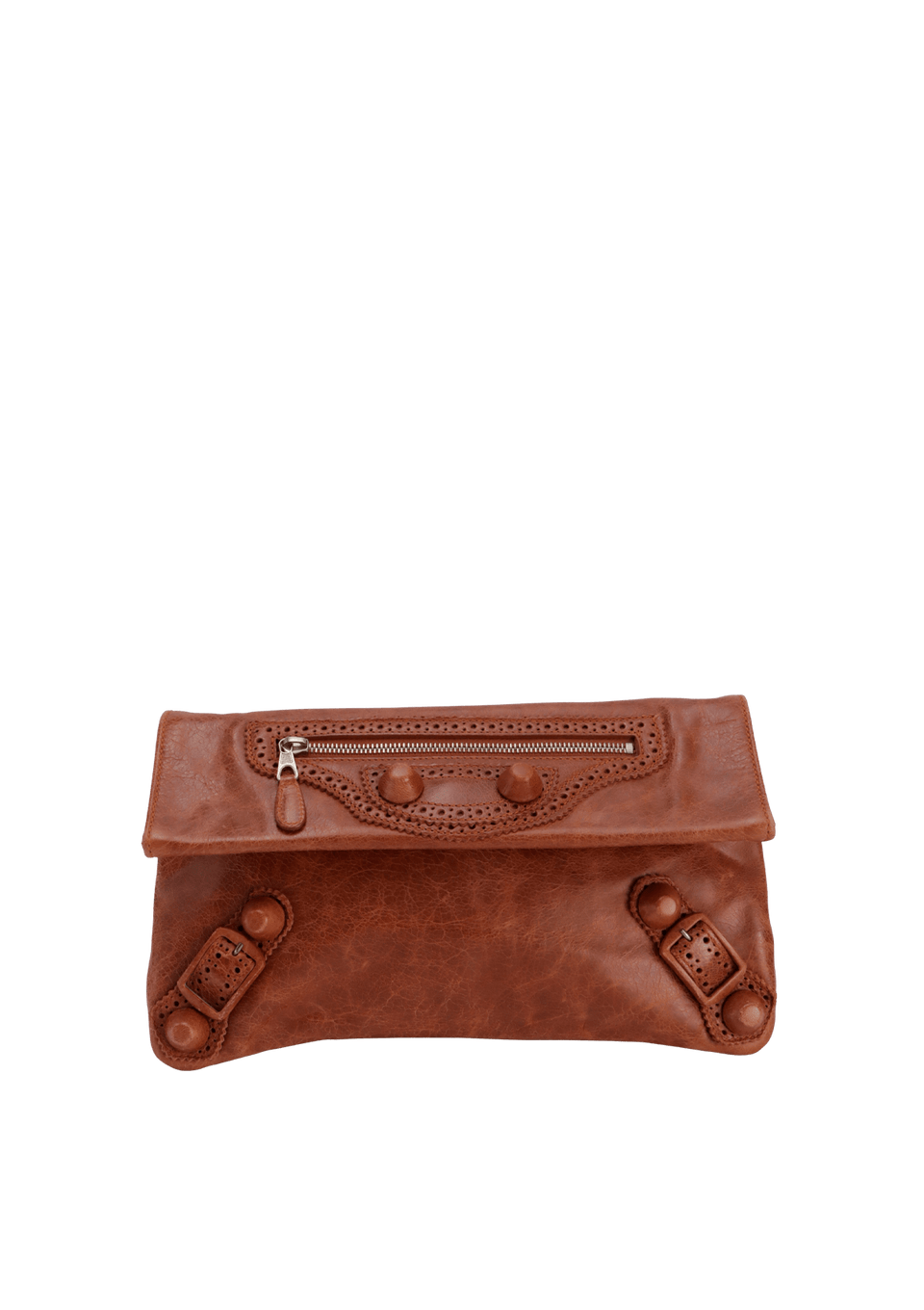 MOTOCROSS COVERED BROGUES CLUTCH