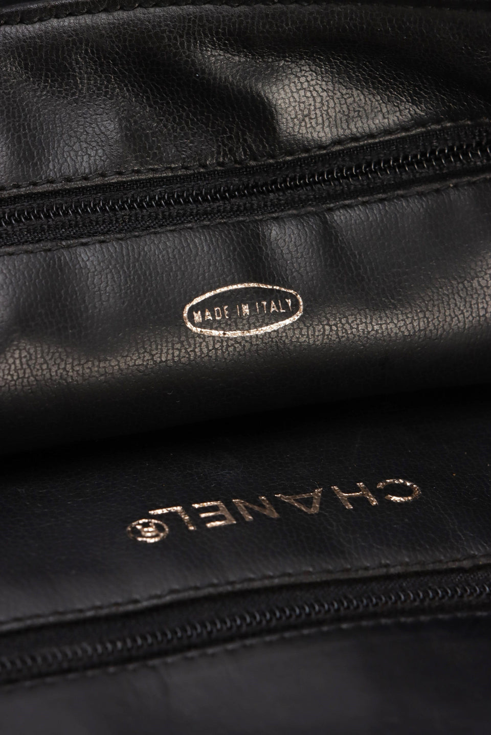 VINTAGE CC QUILTED ENVELOPE FLAP BAG