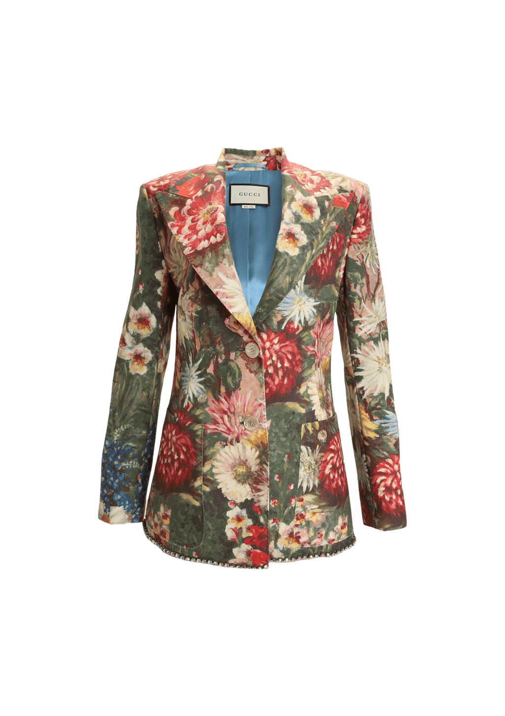 Gucci clearance print blazer