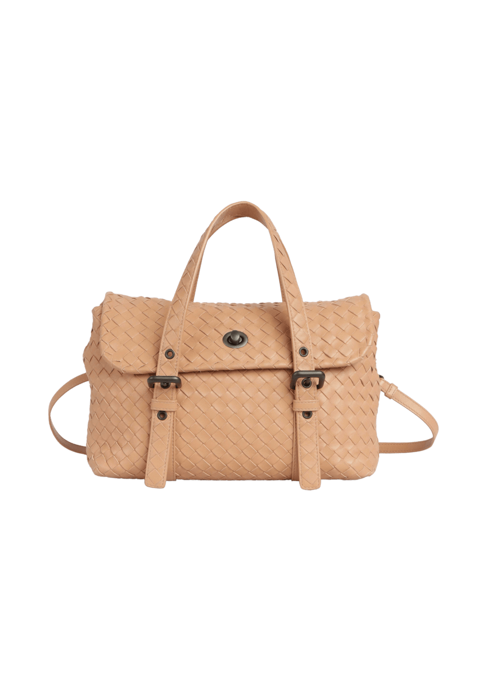 INTRECCIATO TURNLOCK FLAP BAG