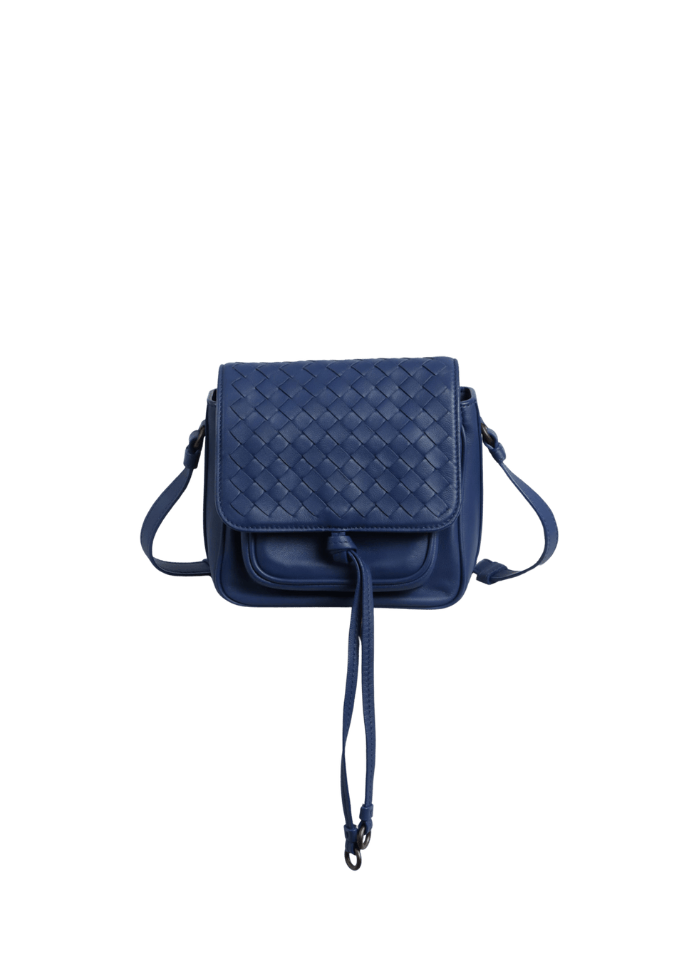NEW TIE INTRECCIATO MINI SADDLE BAG