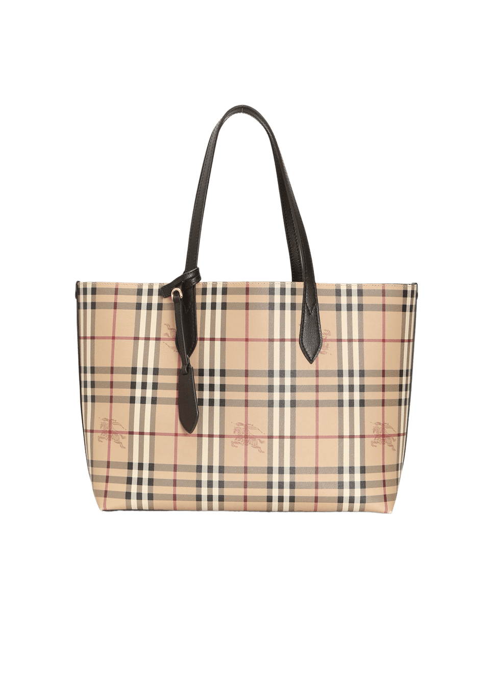 HAYMARKET CHECK REVERSIBLE TOTE BAG