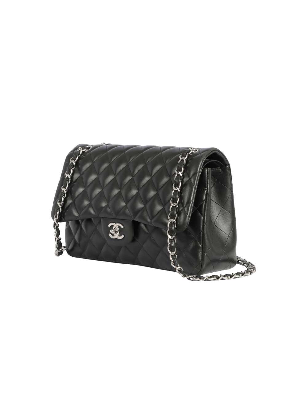 MEDIUM CLASSIC DOUBLE FLAP BAG LAMBSKIN