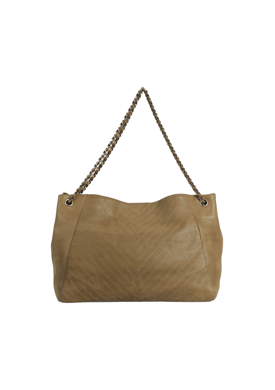 VINTAGE CC SUEDE TOTE