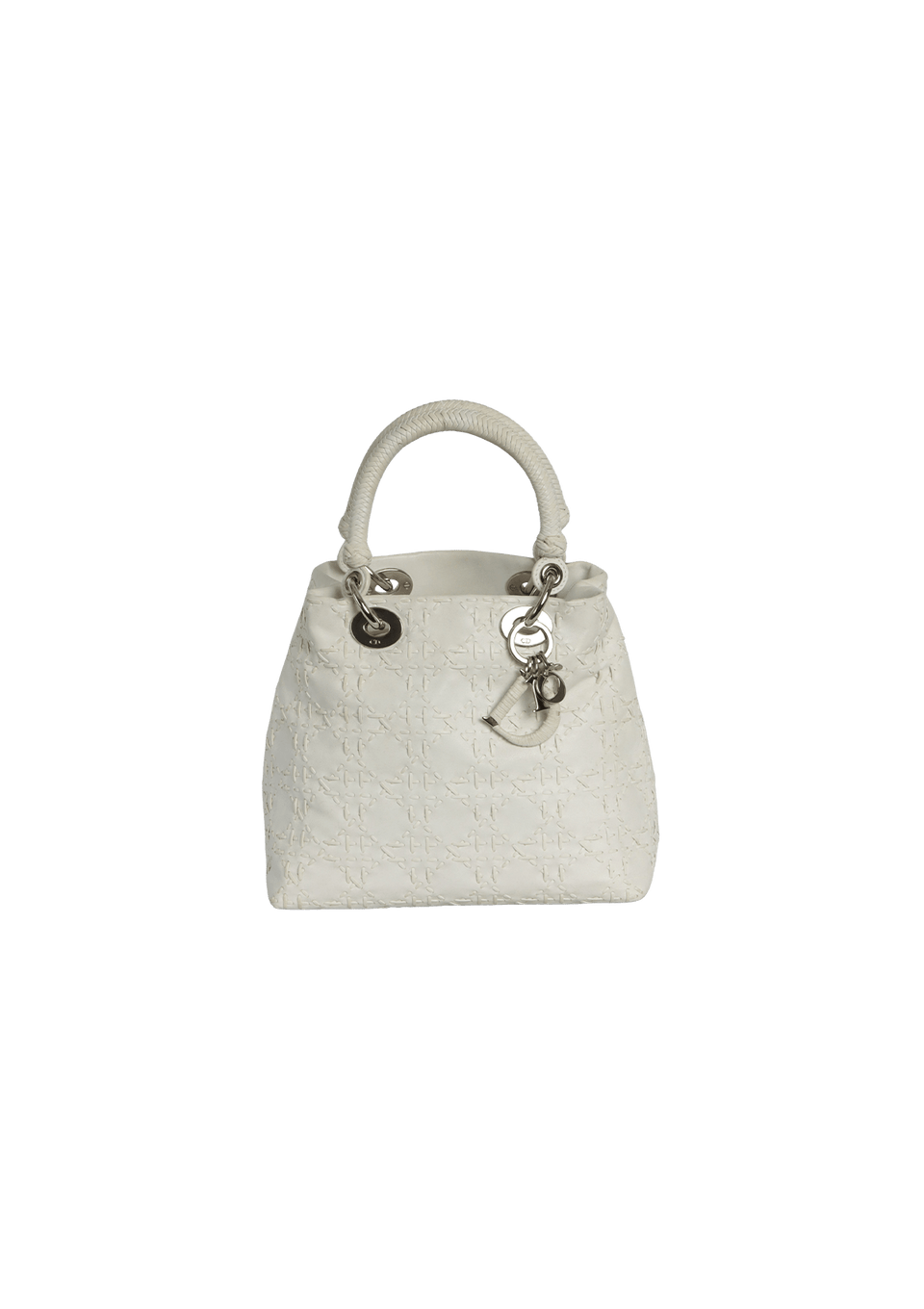 SMALL SOFT STITCH E/W LADY DIOR