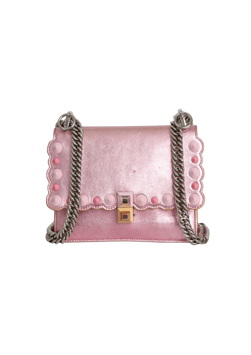 Bolsa fendi rosa hot sale