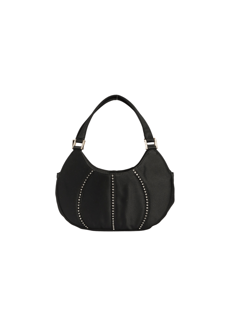 VINTAGE SATIN HOBO BAG