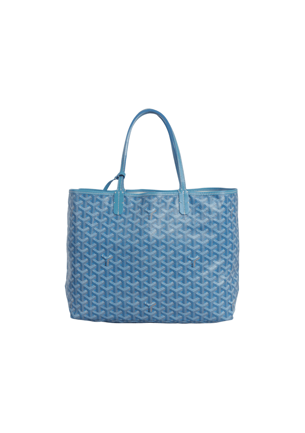 Bolsa Goyard Goyardine St Louis PM W/ Pouch Azul Original – Gringa