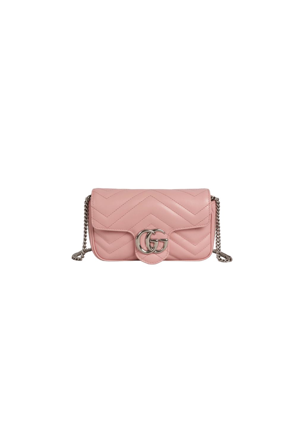 Bolsa Gucci Super Mini Rosa