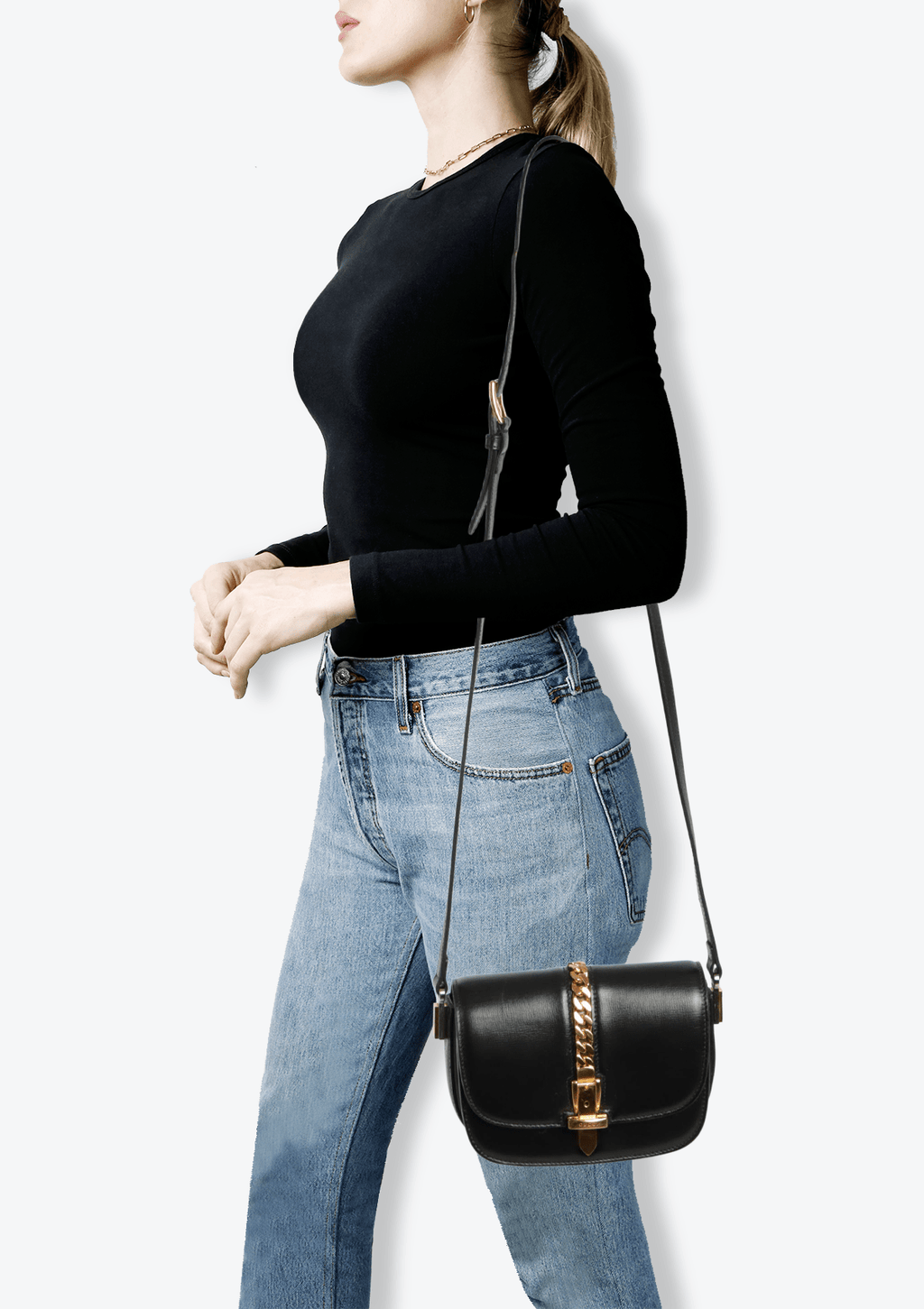 Gucci sylvie 1969 mini 2025 shoulder bag