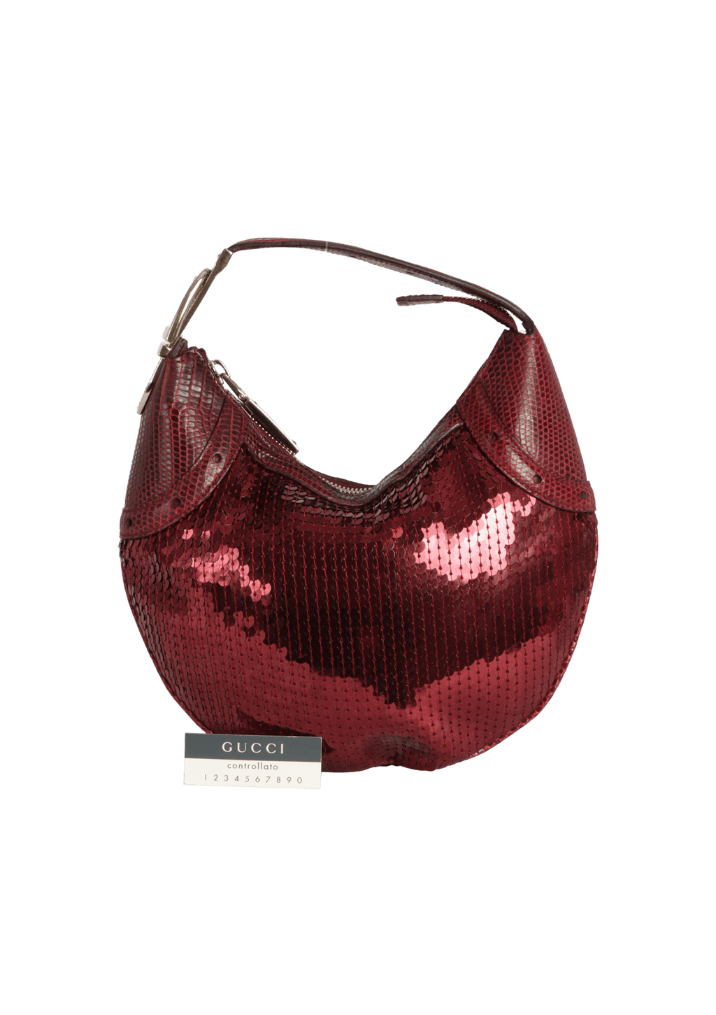 Forum Novelties 60270F Red Sequin Aleta Bolsa