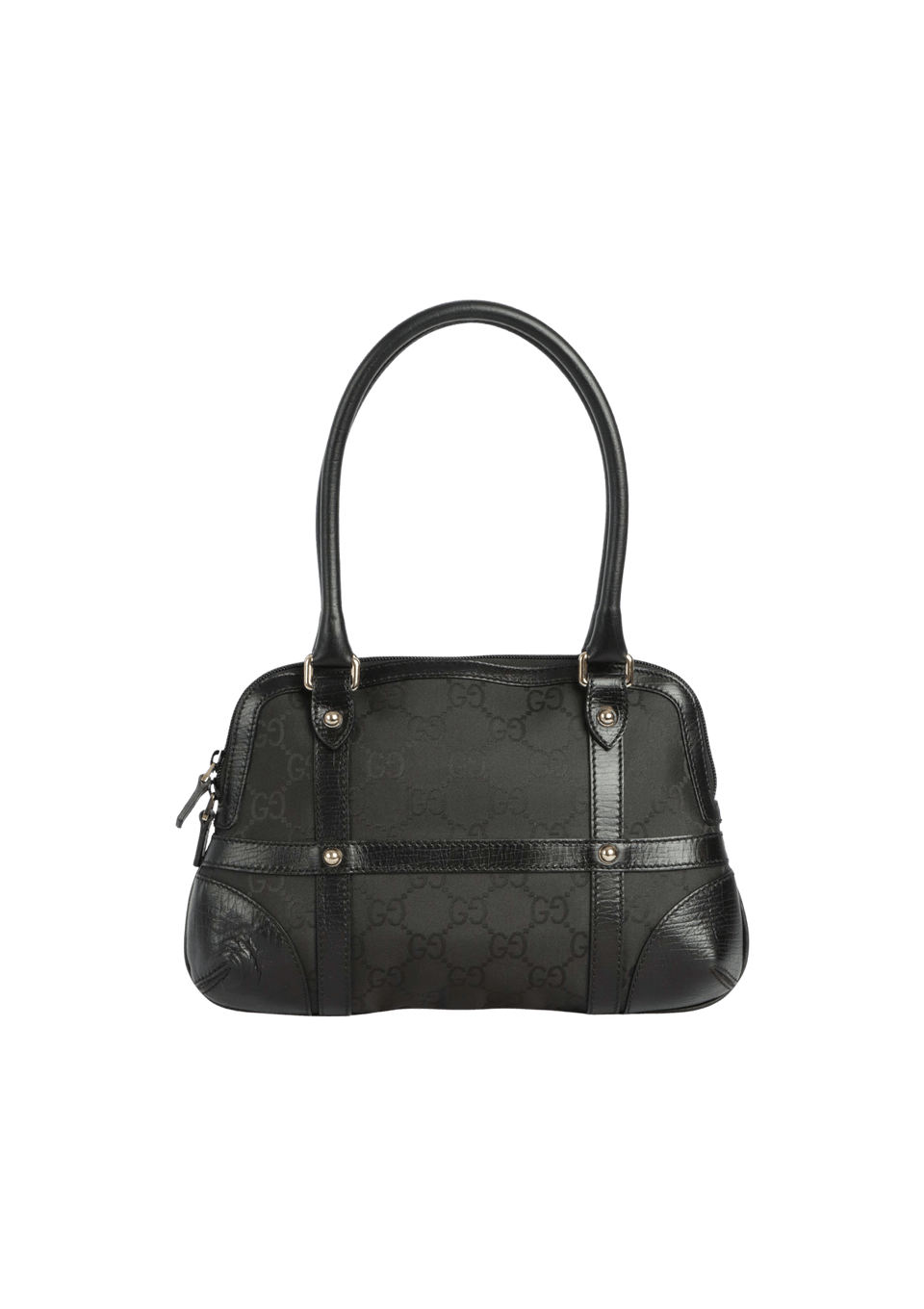 VINTAGE INTERLOCKING SHOULDER BAG