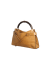 VINTAGE LEATHER BAMBOO HOBO