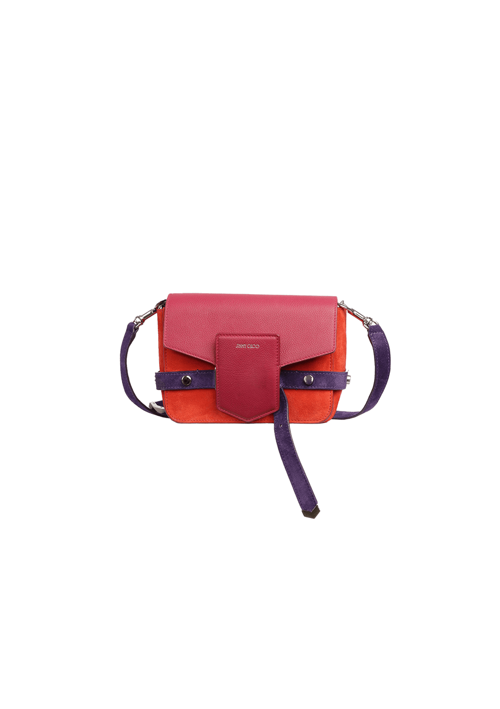 BOLSA JIMMY CHOO LEXIE BAG VERMELHO ORIGINAL Gringa