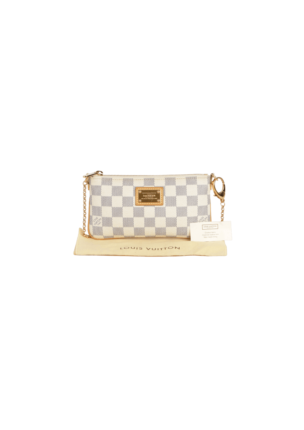 Louis Vuitton Damier Azur Pochette Milla MM QJA1480SWA020