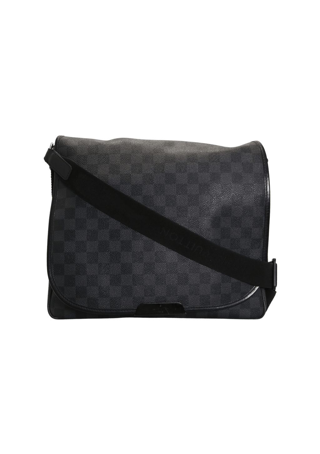 Bolsa Louis Vuitton Daniel GM Messenger Damier Graphite Masculina