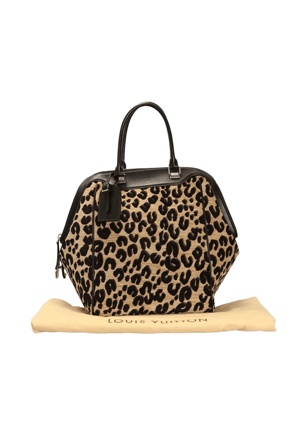 x Stephen Sprouse Leopard North South Bag