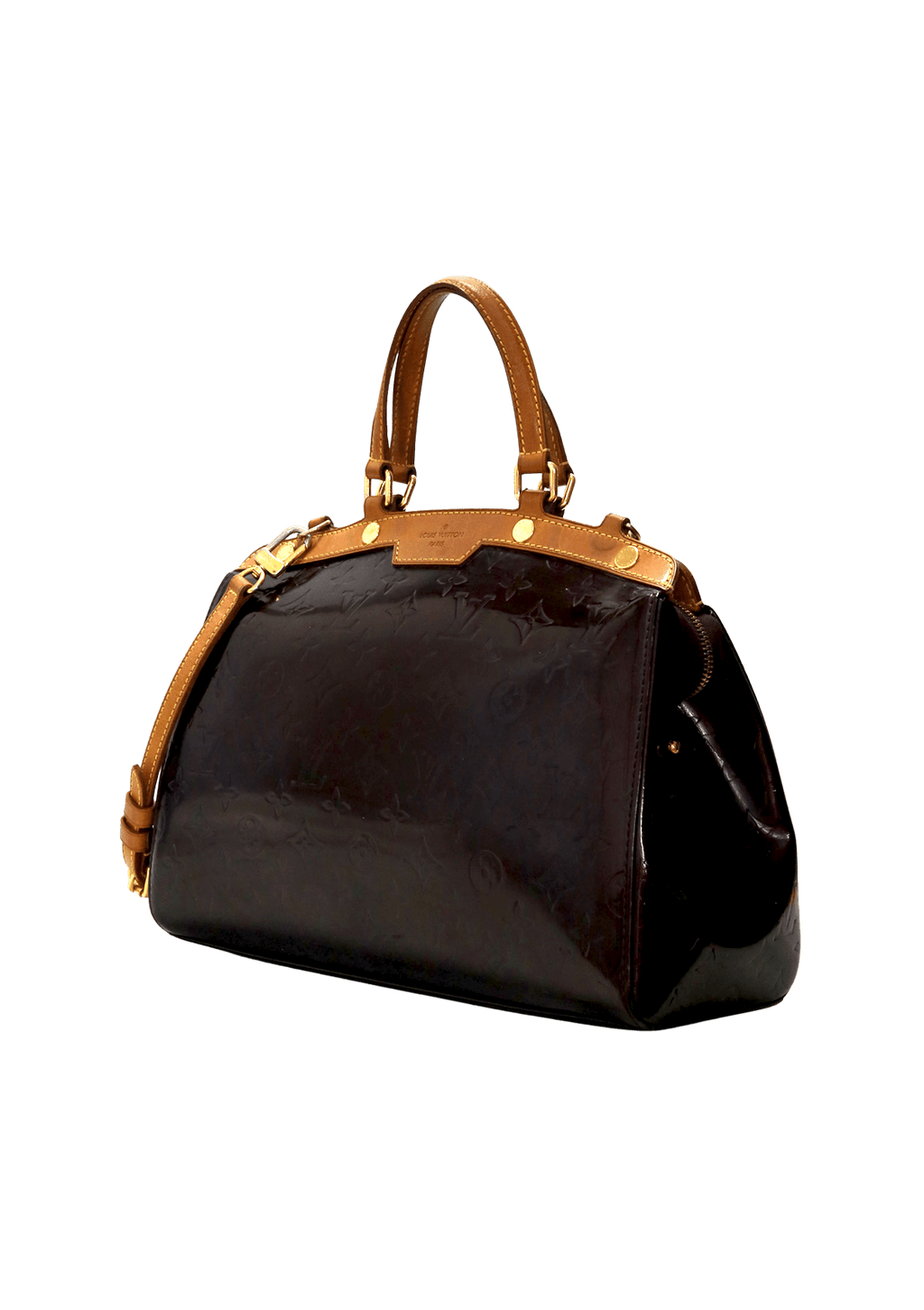 BOLSA LOUIS VUITTON MONOGRAM VERNIS BREA MM AMARELO ORIGINAL – Gringa