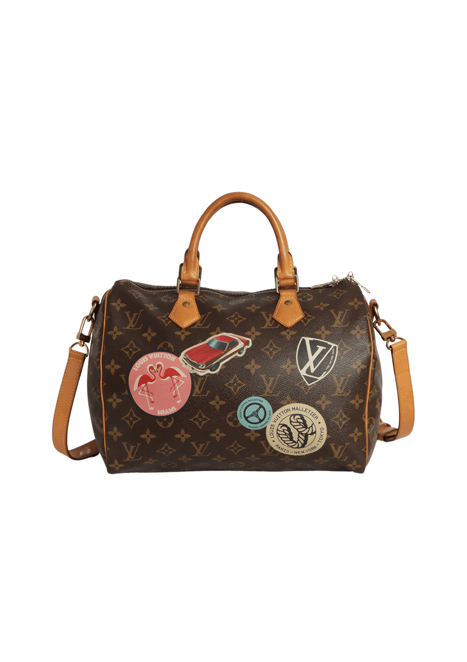 MONOGRAM WORLD TOUR SPEEDY 30 BANDOULIÈRE