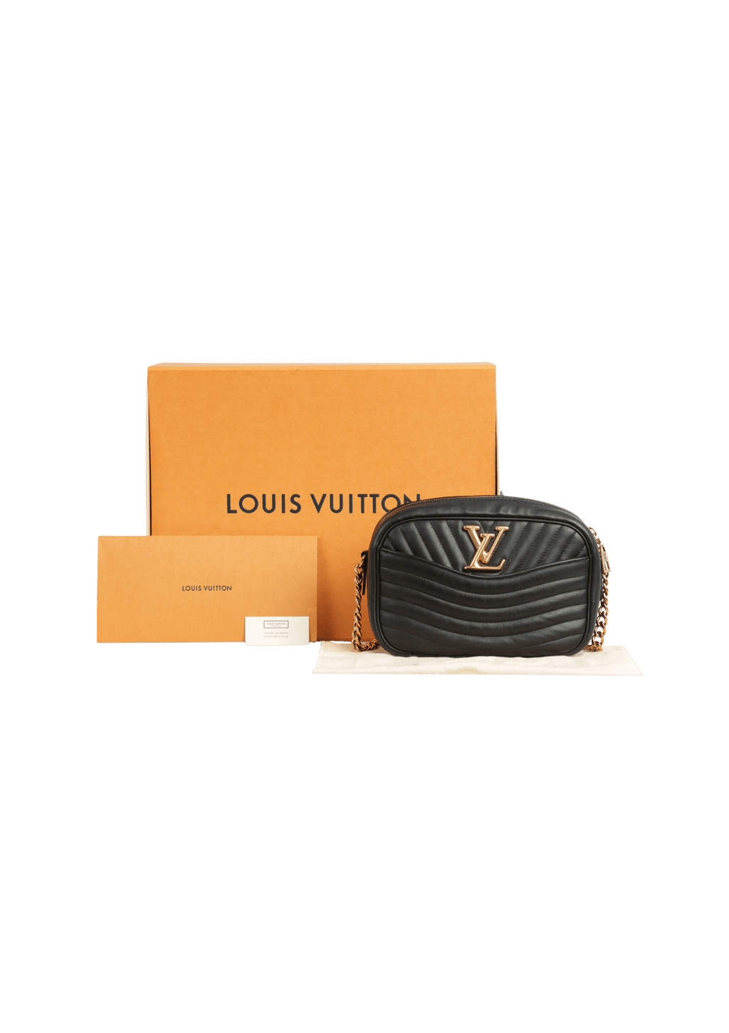 BOLSA LOUIS VUITTON NEW WAVE CAMERA BAG PRETO ORIGINAL Gringa