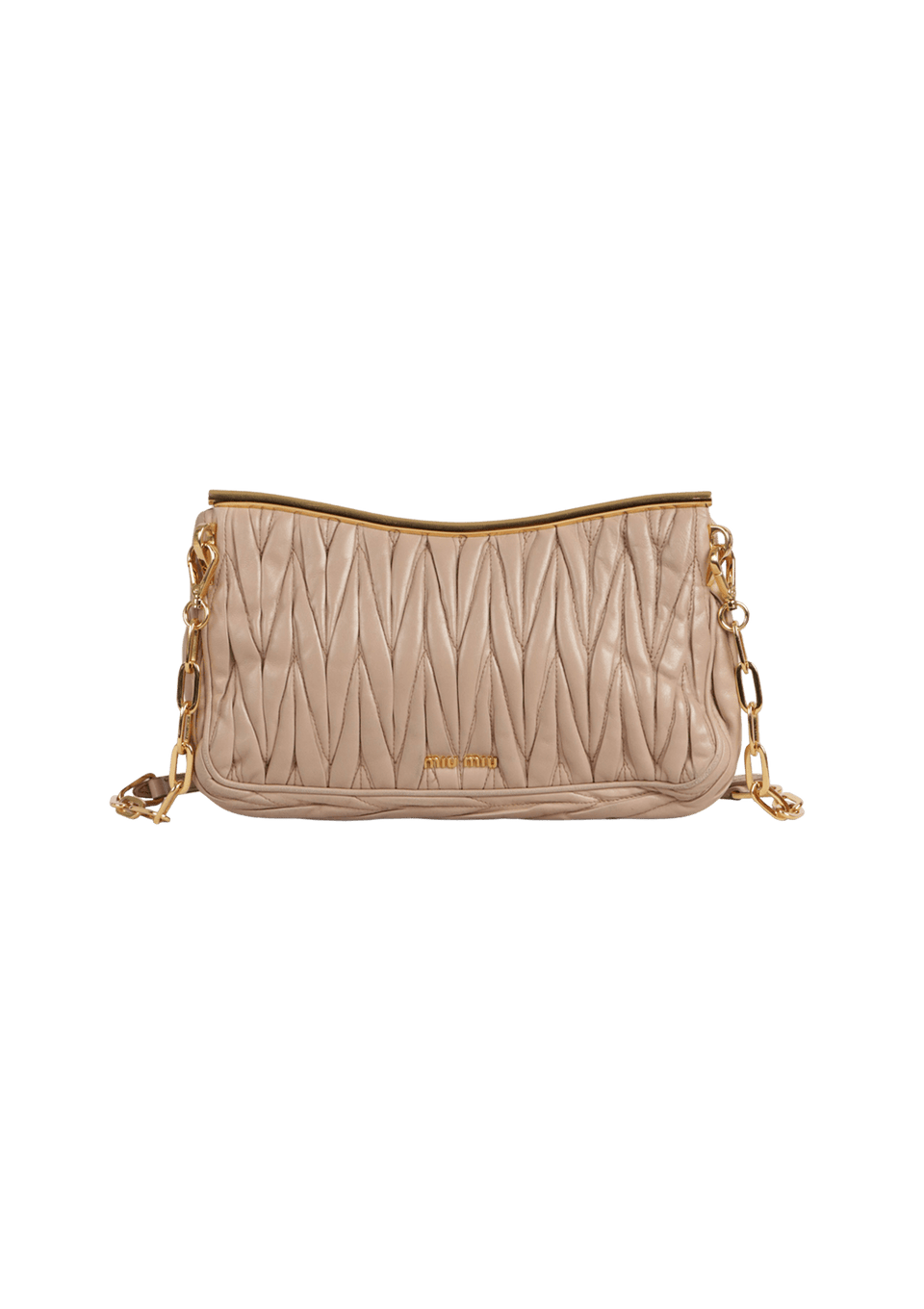 MATELASSE FRAME SHOULDER BAG