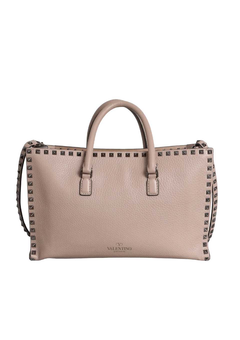 ROCKSTUD TOP HANDLE BAG