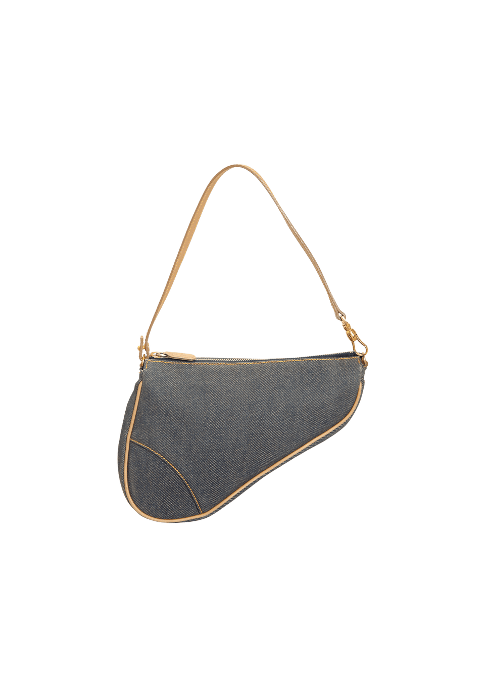 VINTAGE DENIM SADDLE POCHETTE