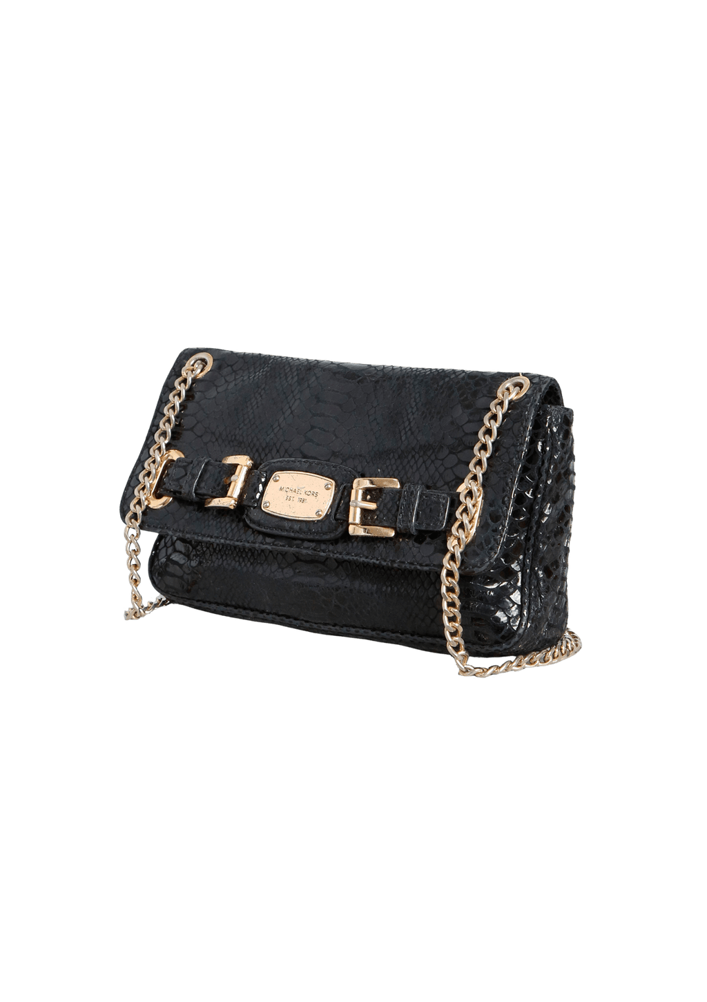 Michael kors 2025 snakeskin hamilton bag