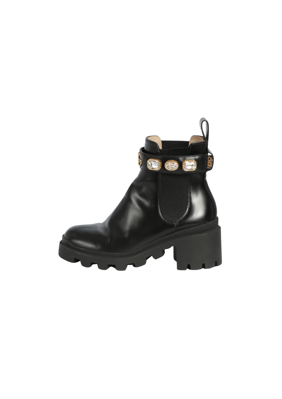 LEATHER ANKLE BOOT WITH BELT 33