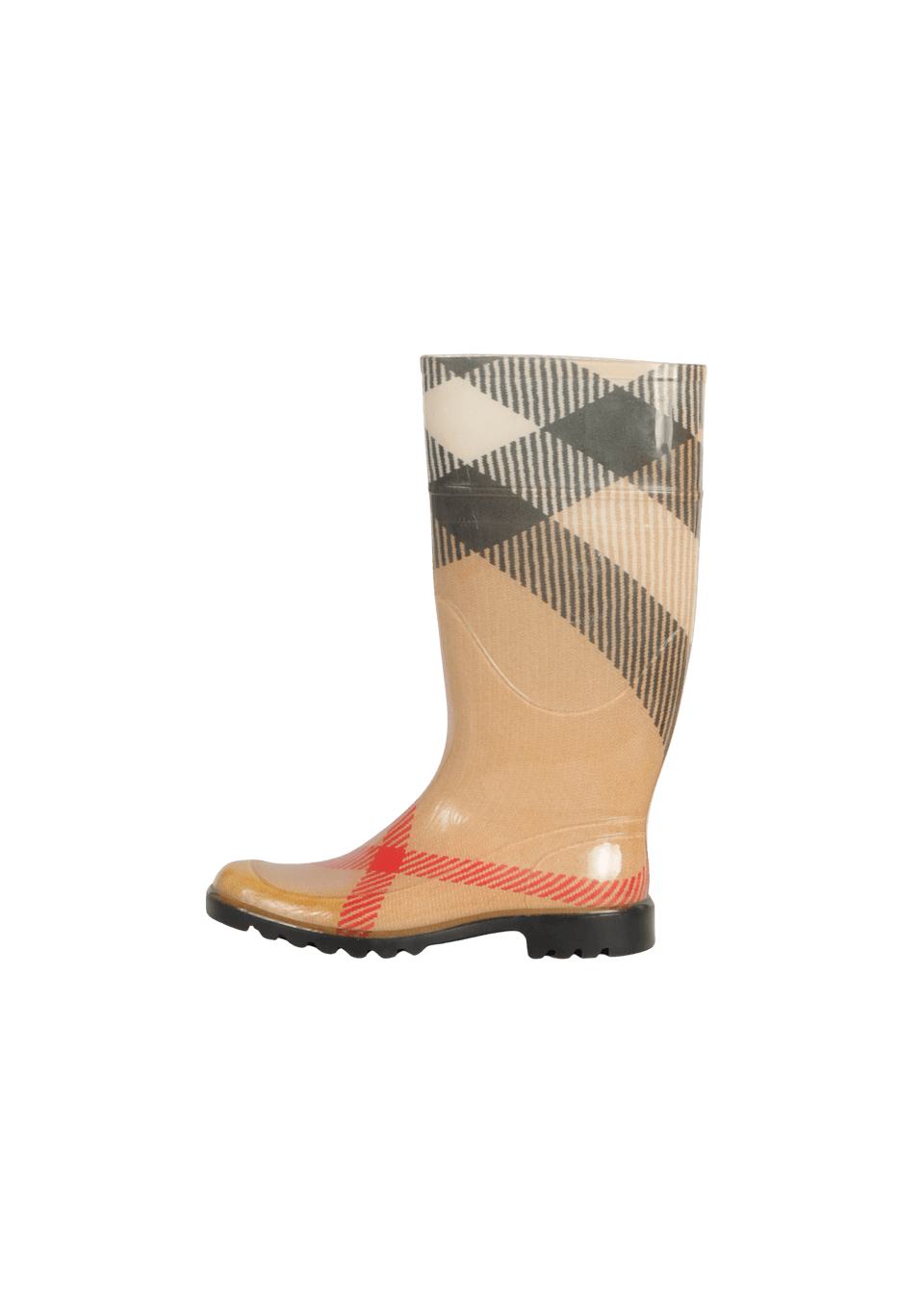 NOVA CHECK RUBBER BOOTS 36