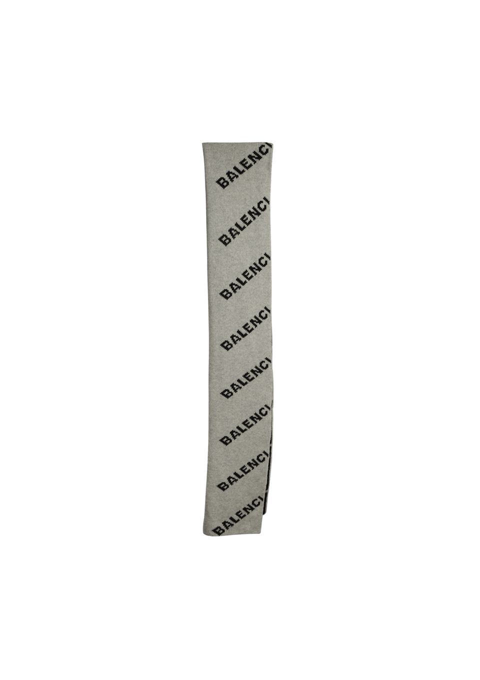 LOGO WOOL SCARF