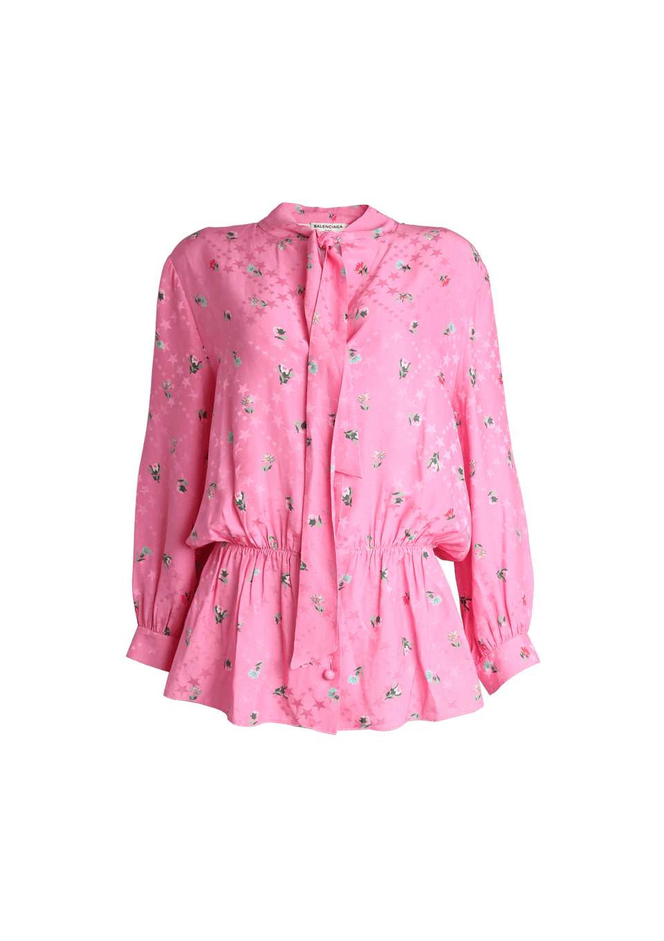 BOW COLLAR BLOUSE 40 40