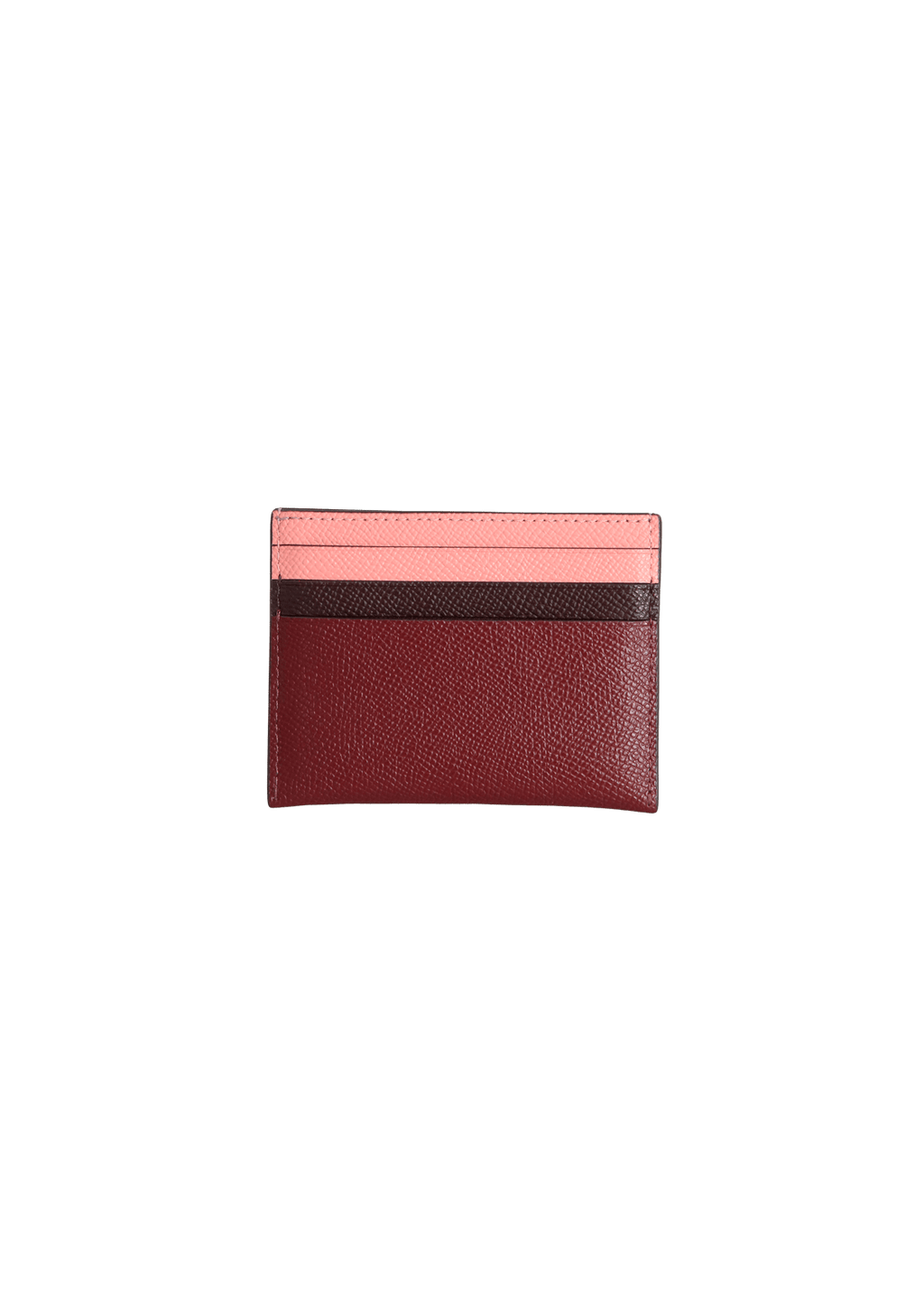 CARD HOLDER COACH LEATHER CARD HOLDER VINHO ORIGINAL Gringa