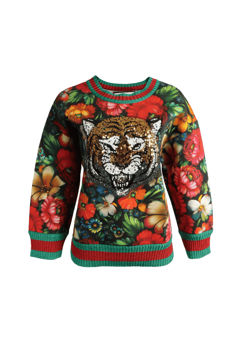 Casaco Versace Printed Sweater 48 Cinza Original – Gringa