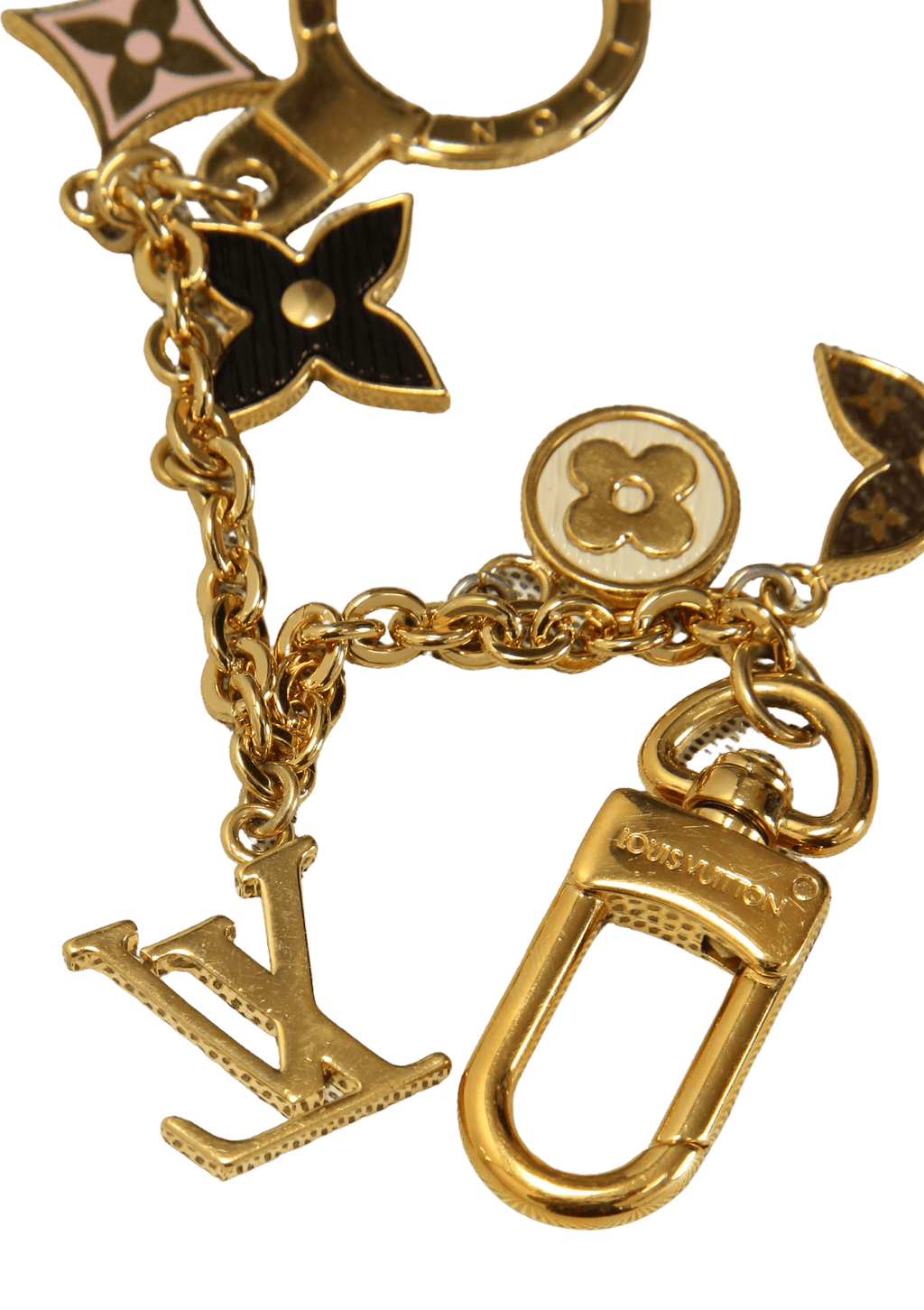 Louis Vuitton 2023 SS Unisex Street Style Chain Logo Keychains & Bag Charms  (M01168)