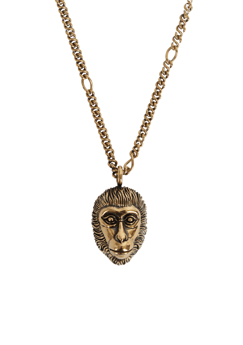 MONKEY HEAD PENDANT NECKLACE