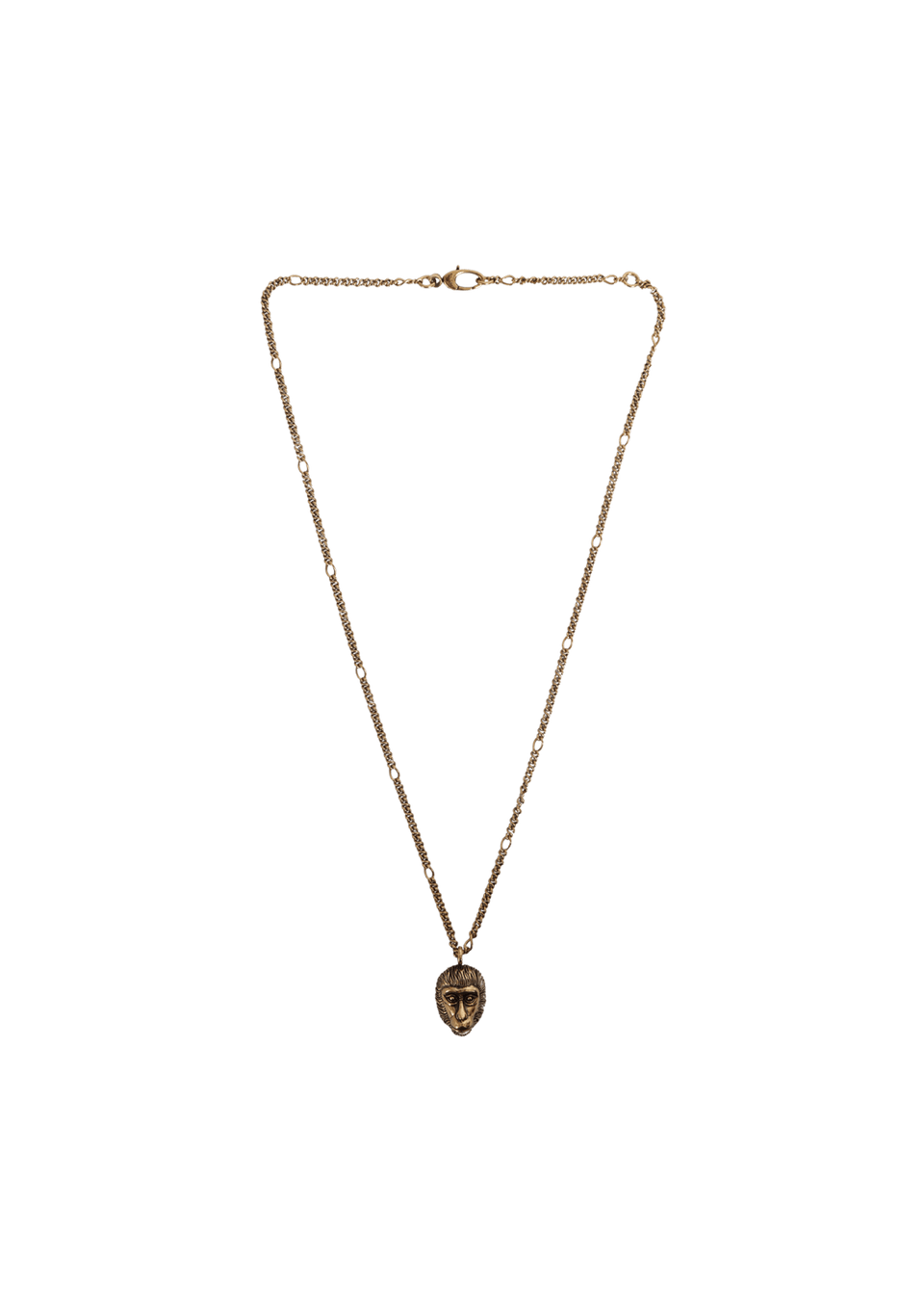 MONKEY HEAD PENDANT NECKLACE