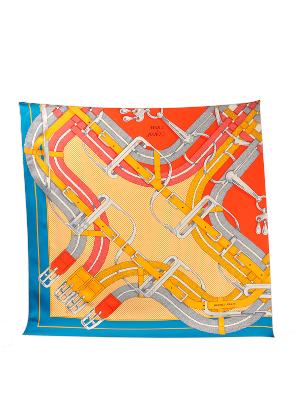 MORS À JOUETS CHEMISE SILK SCARF 90