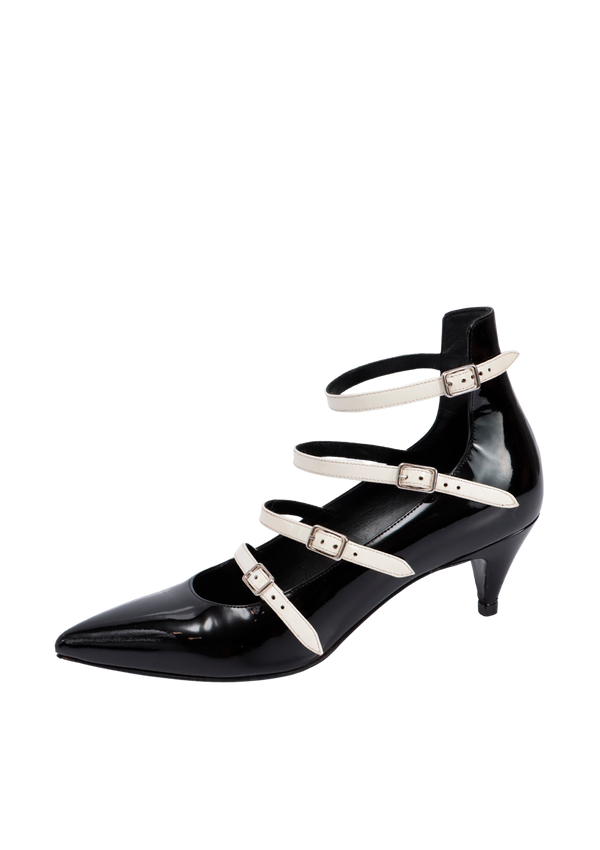 PATENT LEATHER PUMPS 34