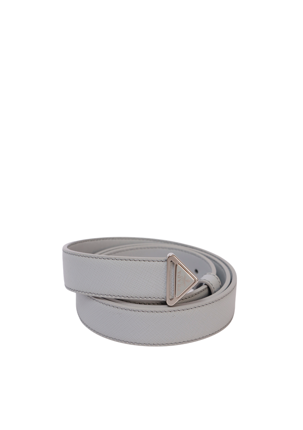 TRIANGLE LEATHER BELT