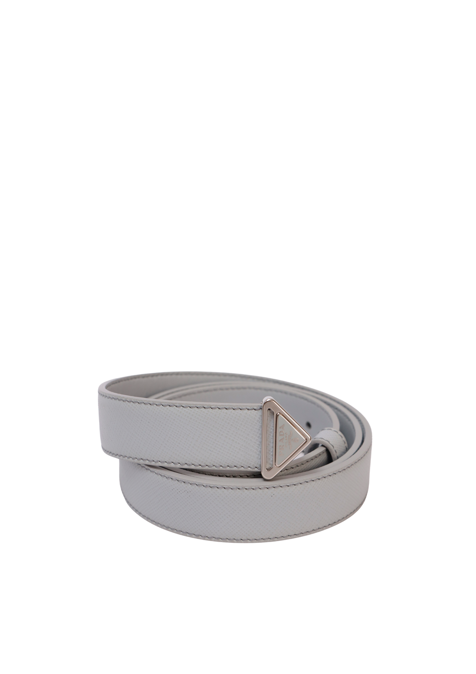 TRIANGLE LEATHER BELT