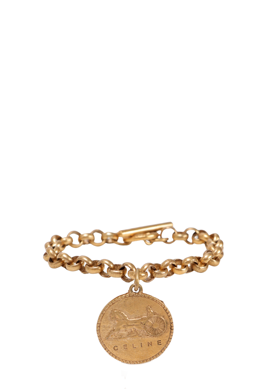 HORSE & CARRIAGE CHARM BRACELET