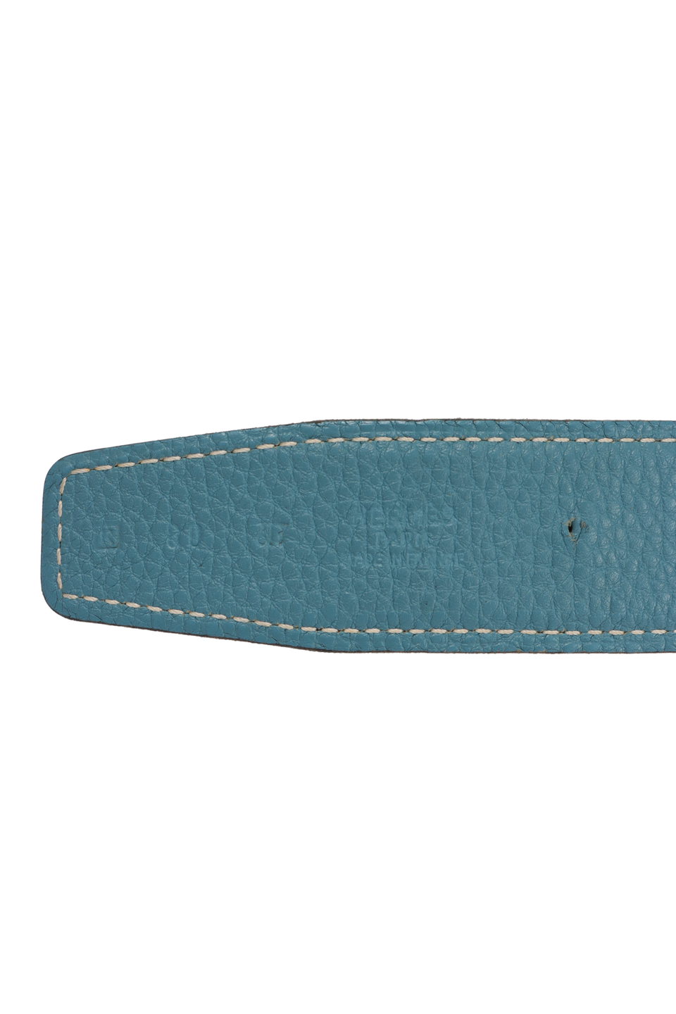 REVERSIBLE H BUCKLE BELT 80