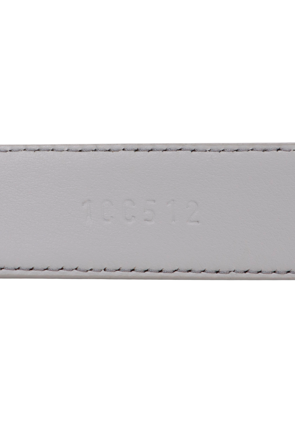 TRIANGLE LEATHER BELT