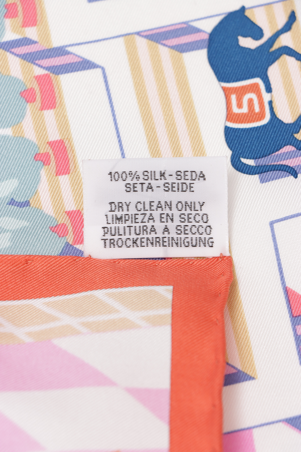 GAVROCHE HORSE CLUB SILK SCARF