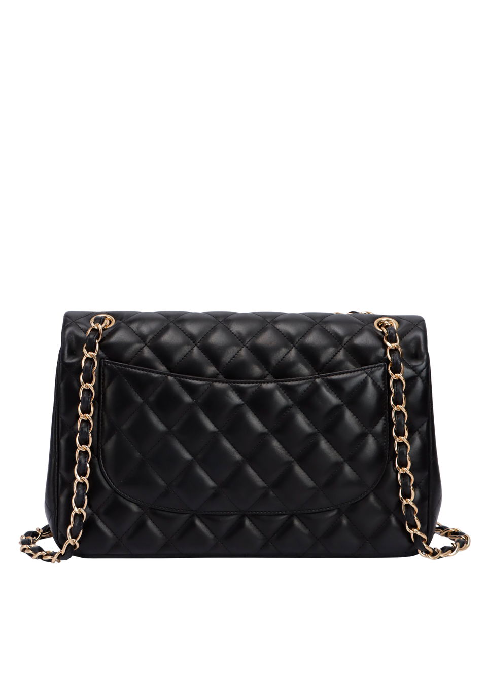 JUMBO CLASSIC DOUBLE FLAP LAMBSKIN